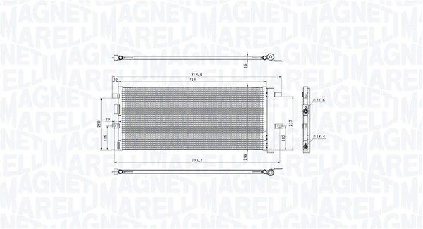 Aire acondicionado capacitor Ford Galaxy III monovolumen (CK) (2015 - 2026) precio, desde 108,90 EUR
